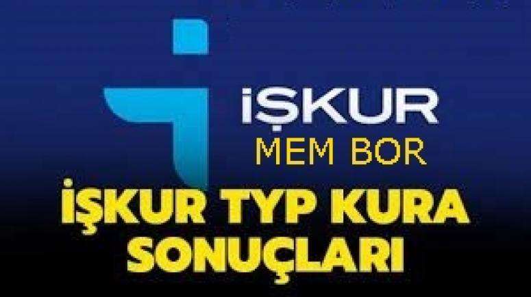 TYP BOR MEM sonuçları açıklandı! İşte isim listesi